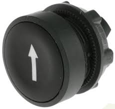 BLACK PUSH BUTTON HEAD c/w WHITE ARROW