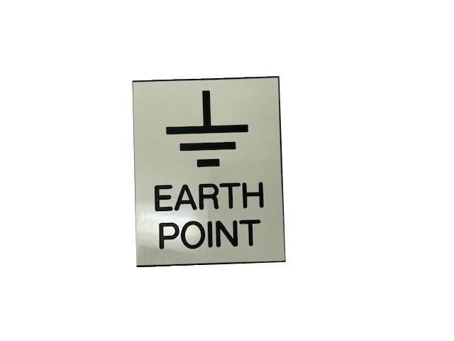 EARTH POINT LABEL TRAFFOLYTE 40mmX50mm