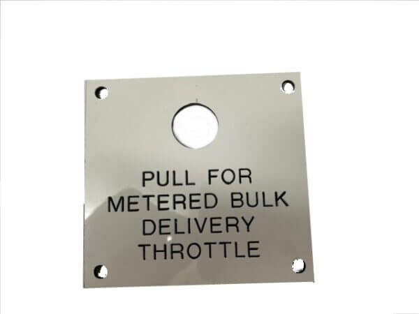 PULL FOR METERED BULK DELIVERY