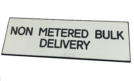 O1192 NON METERED BULK DELIVERY LABEL