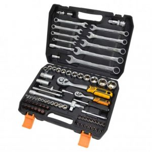 SKS141282 82PC 1/4 &1/2 SOCKET AND SPANNER SET